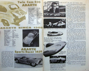 Faza "Abarth Fiat 1000 World Champion" Abarth Motorracing-History 1963 (10407)